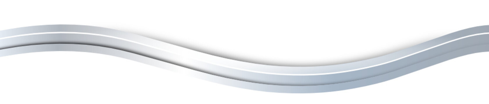 silber welle wellen schwung band banner hintergrund