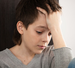 Fototapeta premium Sad teen