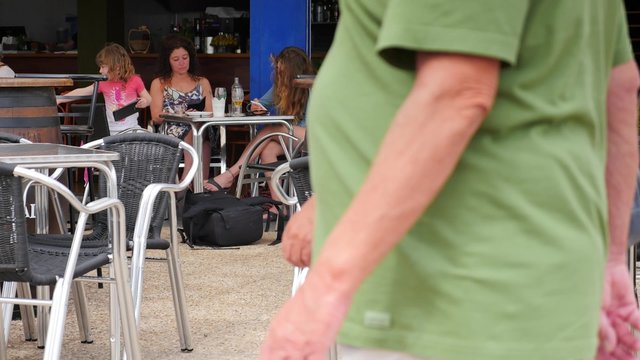envoyer un message en terrasse