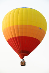 Fototapeta premium CHIANG RAI, THAILAND FEBRUARY 13, 2016:Singha Park International Balloon Fiesta 2016, take place between February 10th and 14th at Singha Park ,Chiang Rai province ,Thailand.