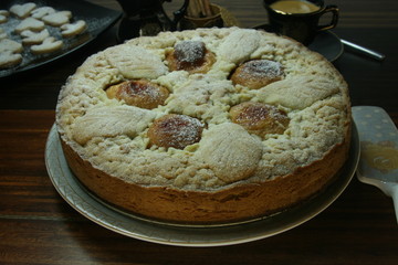 выпечка, пирог.