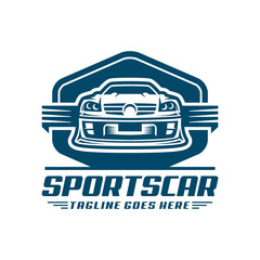 Fototapeta premium Sports Car Logo template