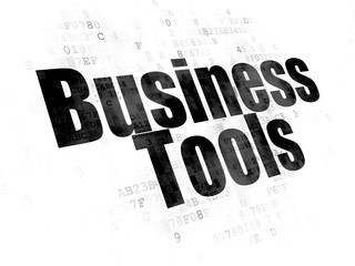 Business concept: Business Tools on Digital background