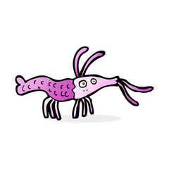cartoon shrimp
