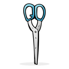 cartoon scissors
