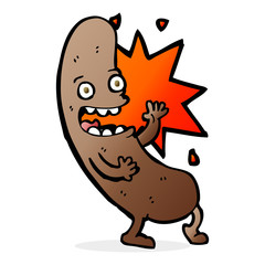 cartoon sausage