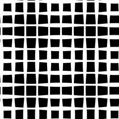 Seamless black and white vector background with abstract geometric shapes. Print. Cloth design, wallpaper.