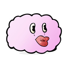 Naklejka premium cartoon cloud symbol