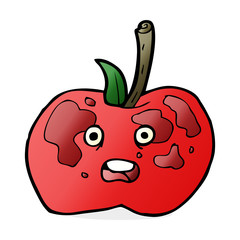 cartoon apple