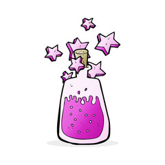 cartoon magic potion