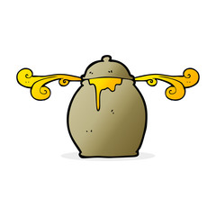 cartoon honey pot