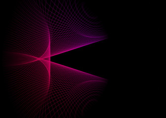 abstract spirograph background