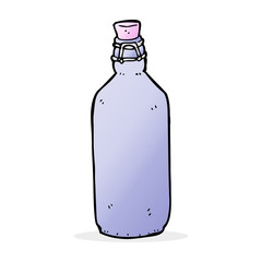 cartoon traditional bottle