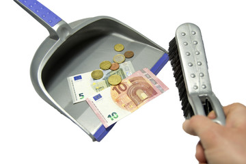 139 - throwing money in the trash