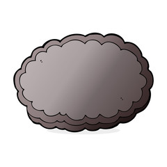 cartoon rain cloud
