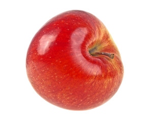 Red apple isolated on a white background
