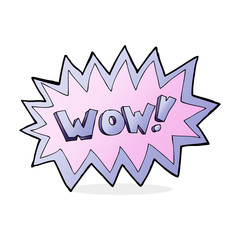 cartoon wow explosion