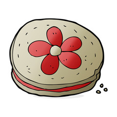 cartoon biscuit