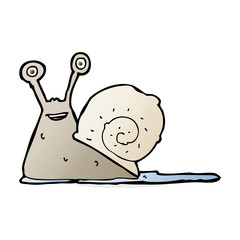 cartoon snail