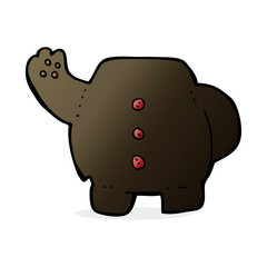 cartoon black bear body (mix and match cartoons or add own photo