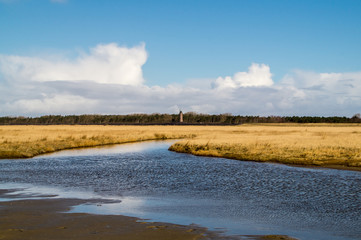 Priel an der Nordseeküste