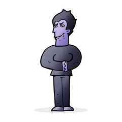 cartoon vampire