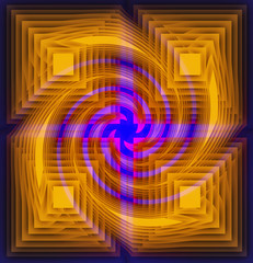 bright abstract illustration