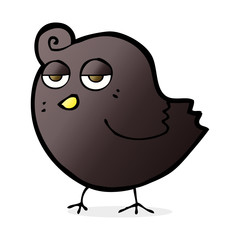 cartoon bird