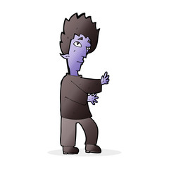 cartoon vampire