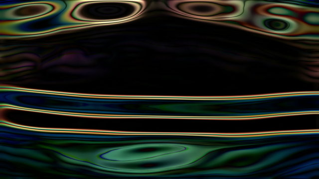 Video Background 2283: Abstract fluid forms pulse, ripple and flow (Loop).