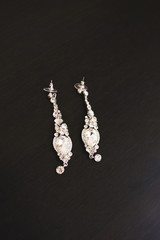 Fototapeta premium Luxury Crystal Earrings