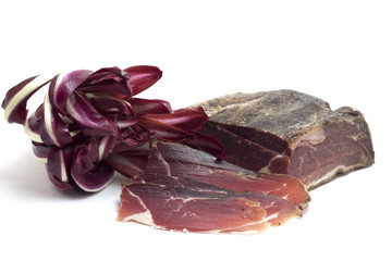 Fototapeta premium speck e radicchio