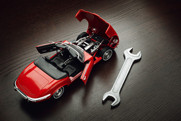 Repair, maintenance and servicing of cars