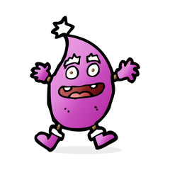 cartoon funny creature