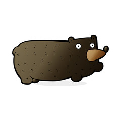 funny cartoon bear