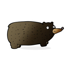 funny cartoon bear
