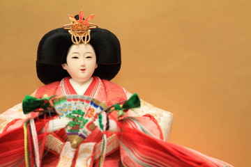 Obraz premium 雛人形 (女雛)