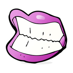 cartoon grinning mouth