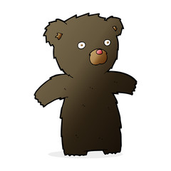 cartoon black bear