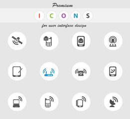 Mobile Icons set