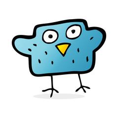 cartoon bird