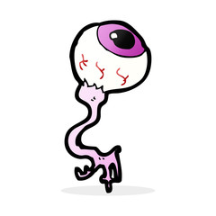 cartoon gross eyeball