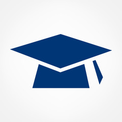 Graduation hat logo