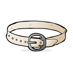 cartoon old belt