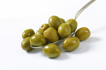 Spanish green olives