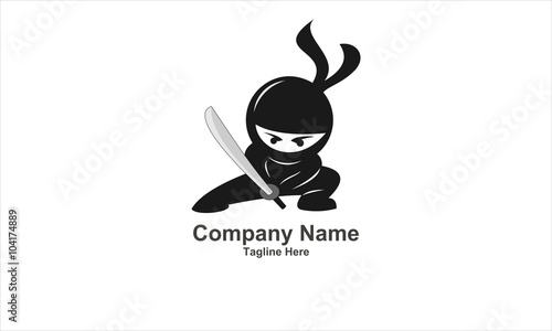 ninja logo stock image and royalty free vector files on fotolia com