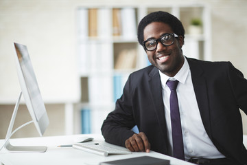 Fototapeta premium African businessman