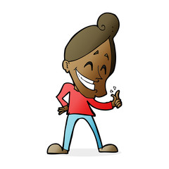 cartoon man snapping fingers