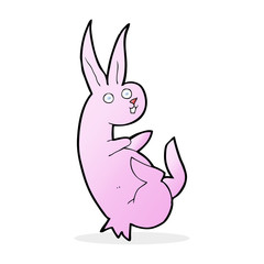 Obraz premium cue cartoon rabbit