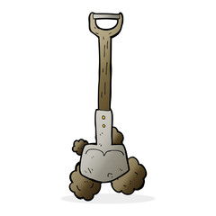 cartoon shovel